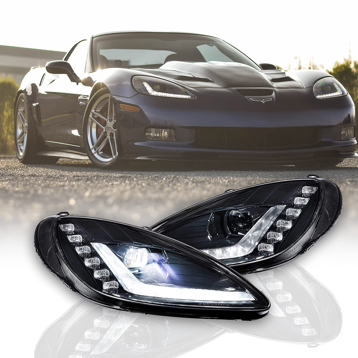 Morimoto XB LED Headlights, Plug and Play Headlight Hou...