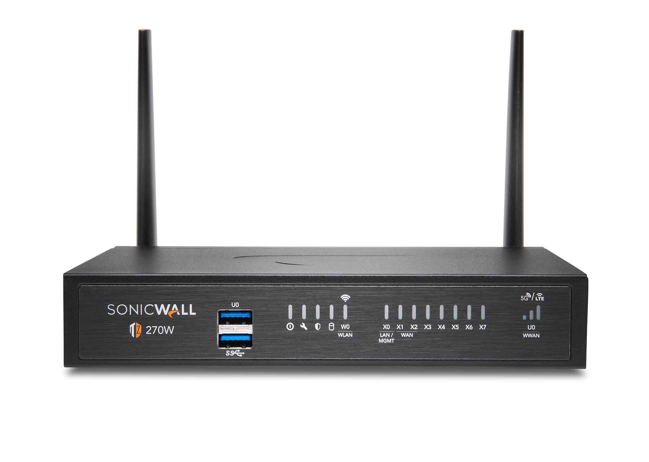 SonicWALL Dispositivo de segurança de rede CA sem fio TZ270 (02-SSC-2823)