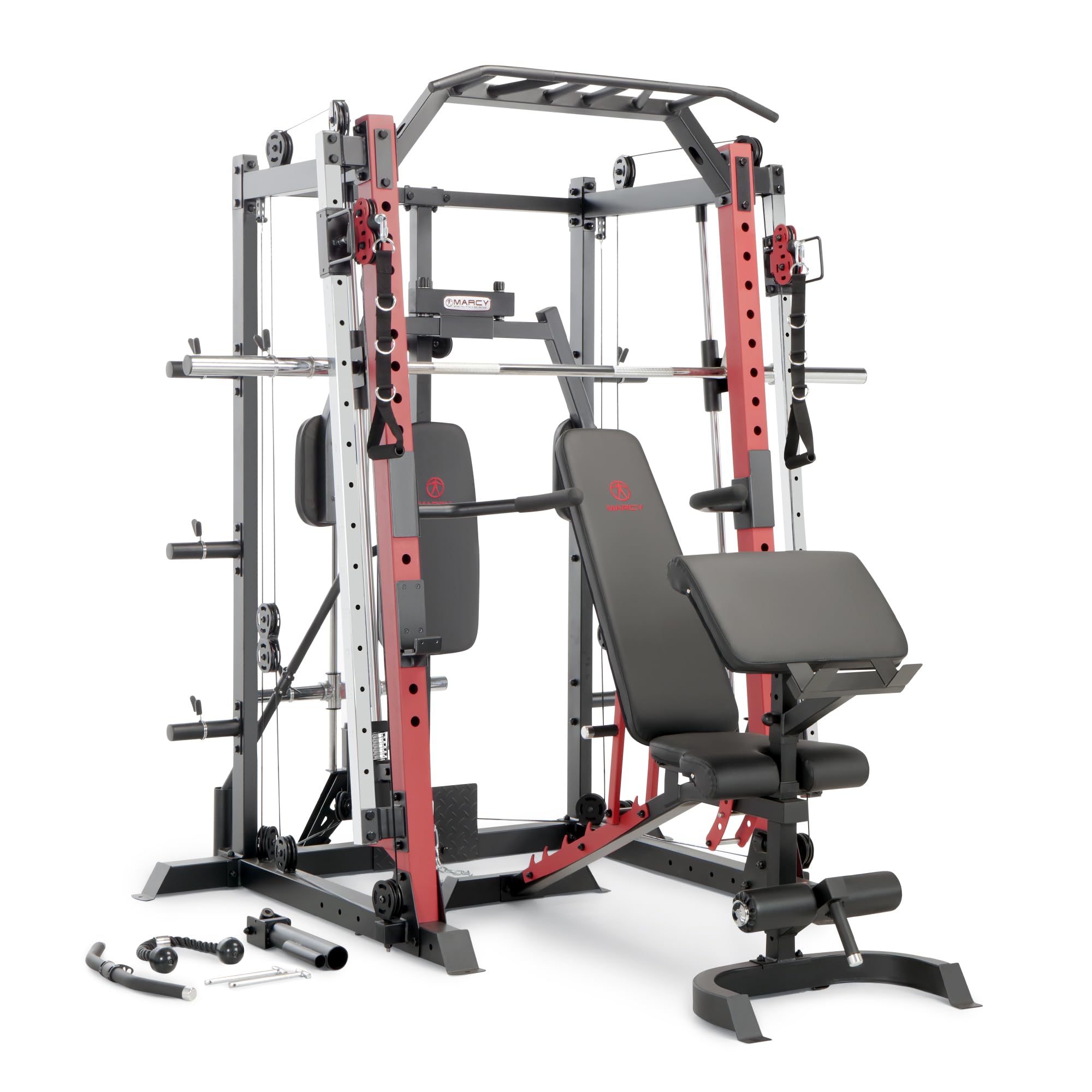 Marcy Smith Machine Cage System Home Gym Multifu...