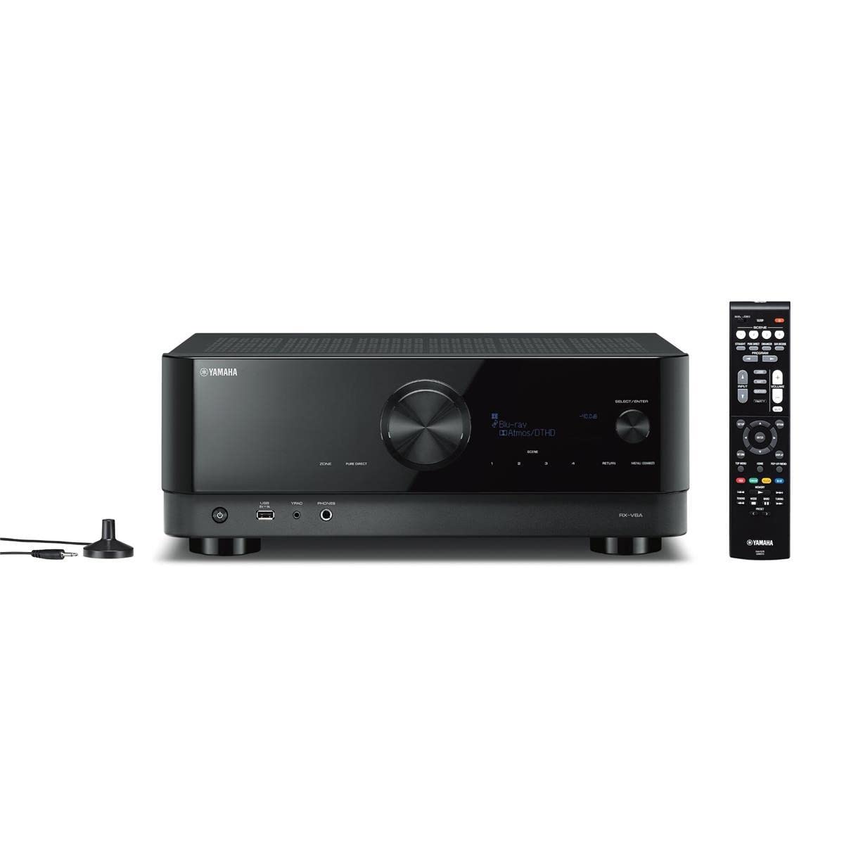 YAMAHA RX-V6A 7.2-Channel AV Receiver with Music...