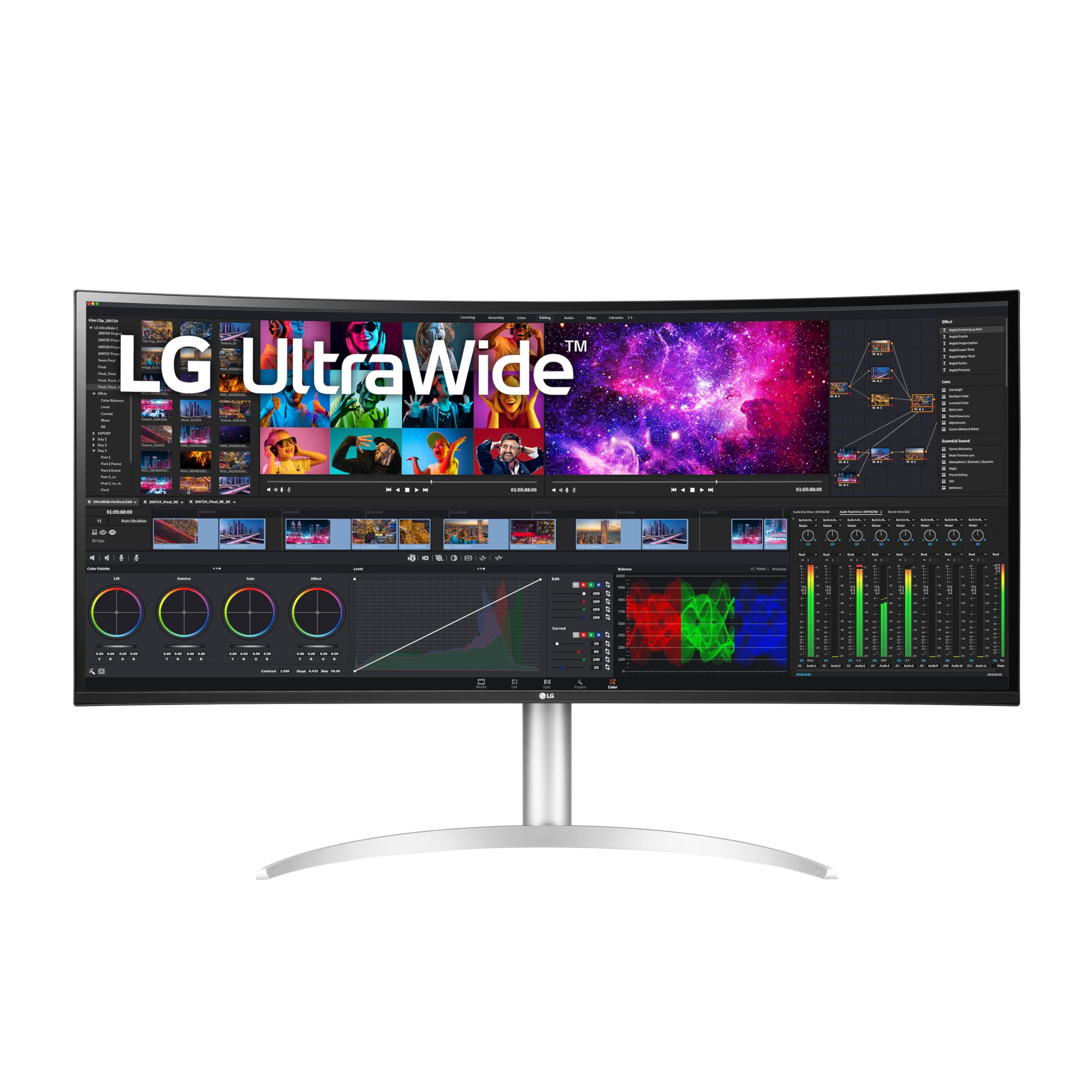 LG Electronics LG 40WP95C-W 40” UltraWide Curved...