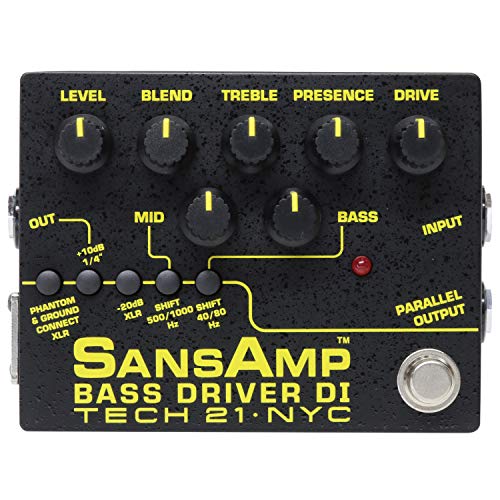tech21 SansAmp Bass Driver DI Effects Pedal