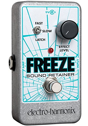 Electro-Harmonix Pedal de efeitos de guitarra de compressão Freeze Sound Retainer