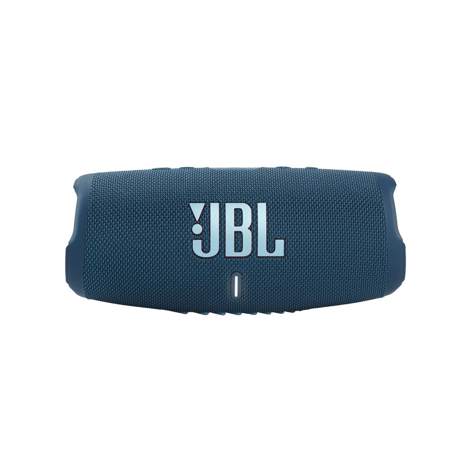 JBL Charge 5 - Alto-falante Bluetooth portátil com IP67 à prova d'água e saída de carga USB - azul (renovado)
