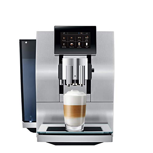 Jura Máquina automática de café expresso e cappuccino Z8 em alumínio com tela sensível ao toque