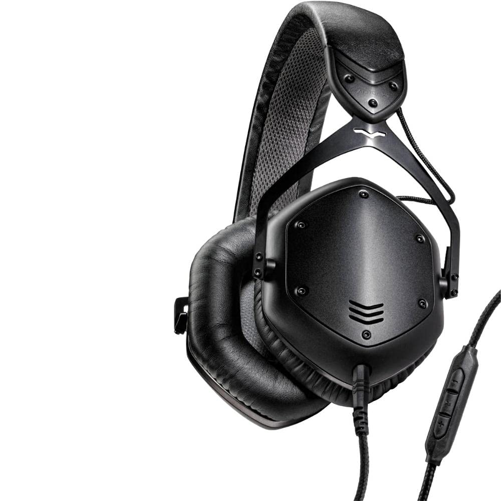 V-MODA Crossfade LP2 Vocal edição limitada over-ear fone de ouvido isolador de ruído - preto fosco