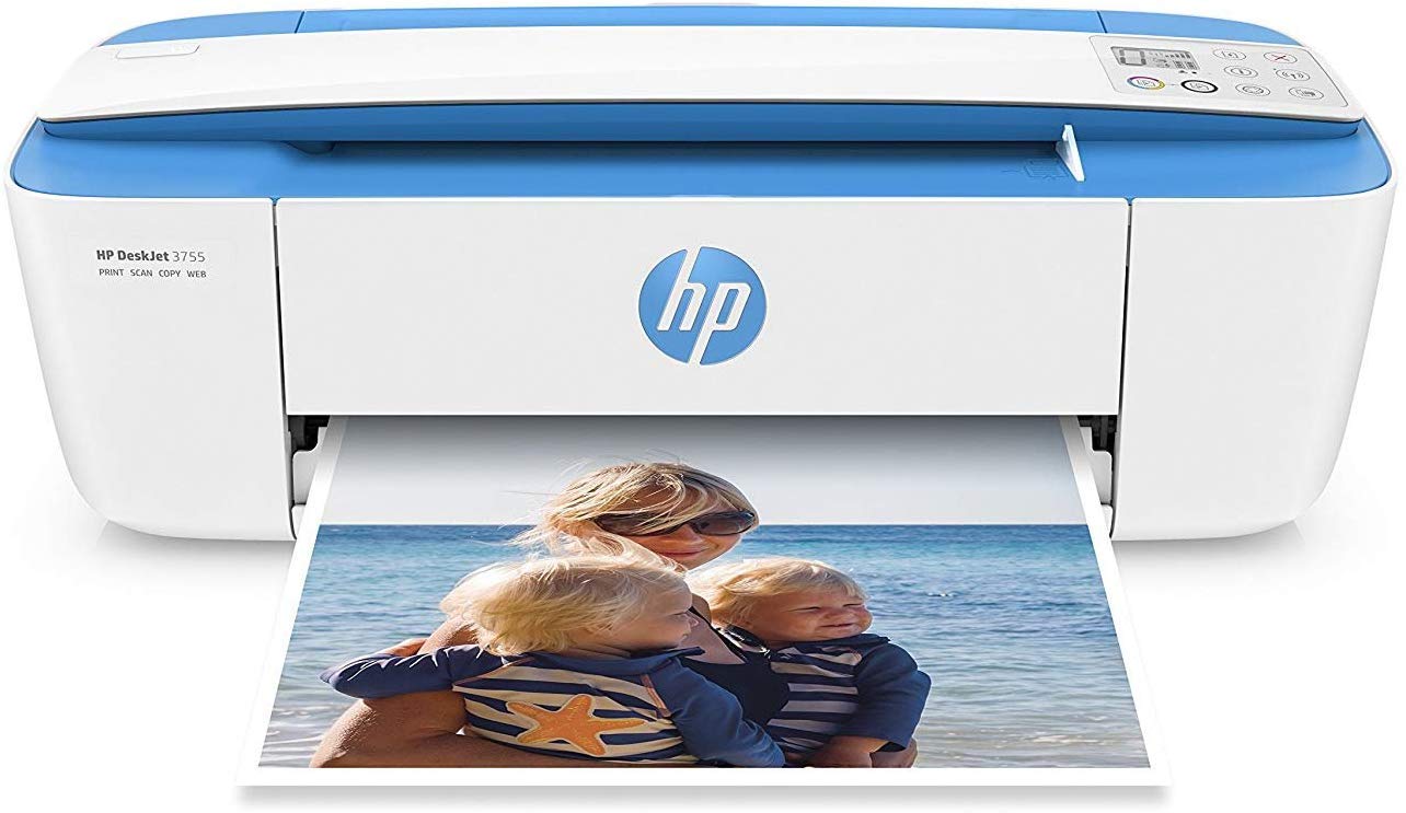 HP Impressora sem fio multifuncional compacta DeskJet 3755