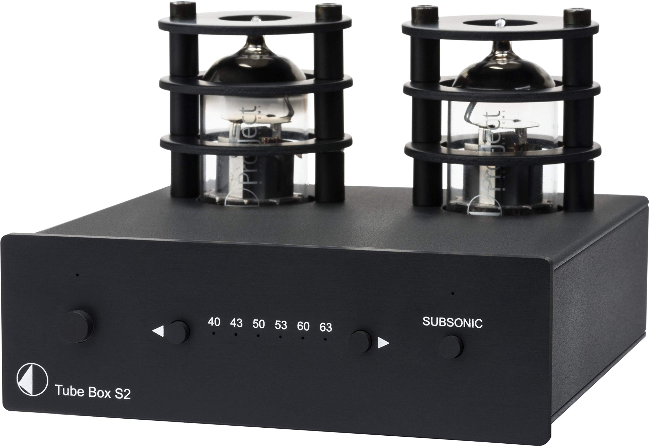 Pro-Ject Pré-amplificador fono Tube Box S2 (preto)