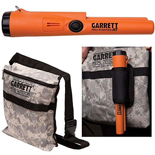 Garrett Pro Pointer ATMetal Detector à prova d'água ProPointer com bolsa camuflada