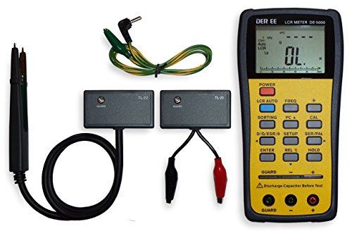 DER EE ELECTRICAL INSTRUMENT Medidor LCR portátil DE-5000