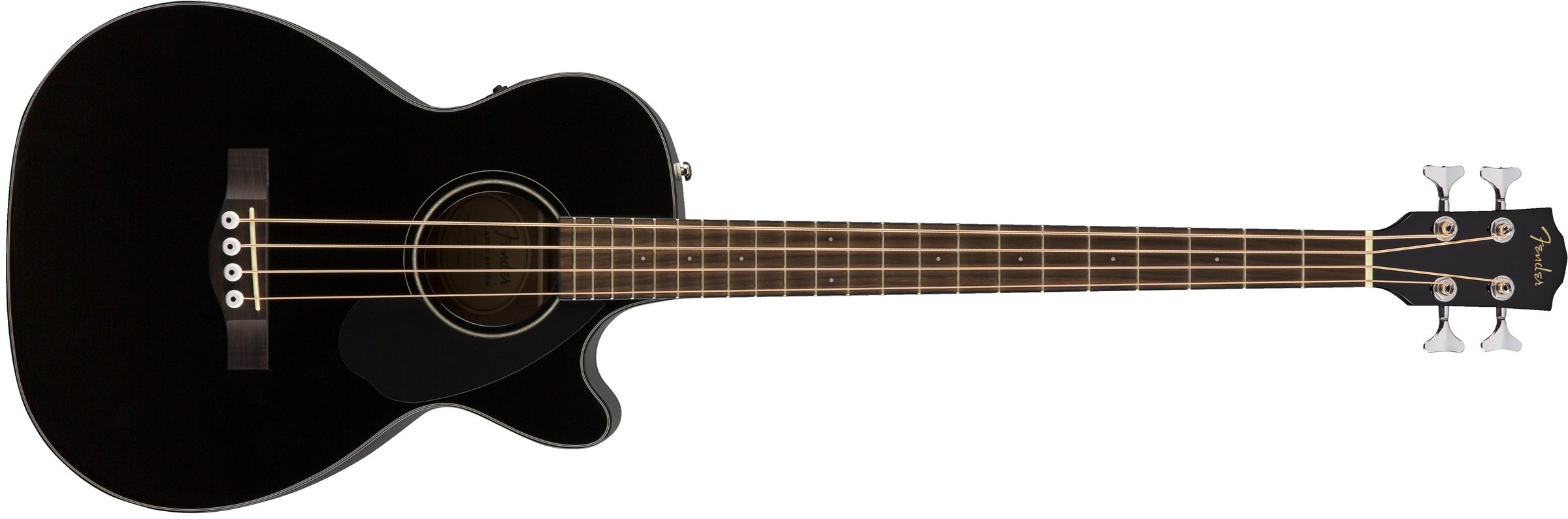 Fender Baixo acústico CB-60SCE - Preto