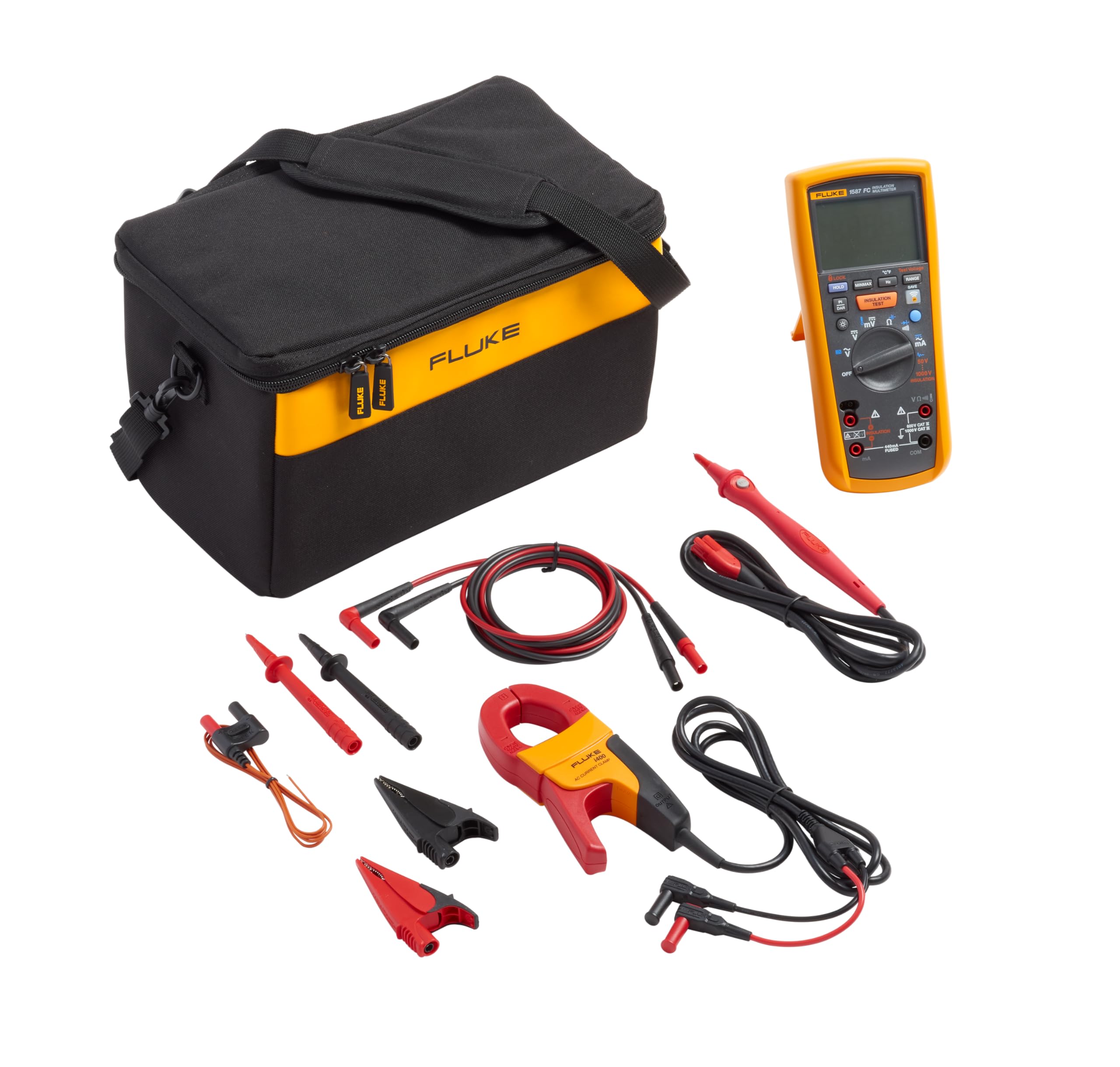 Fluke 1587/I400 FC 2-In-1 Insulation Multimeter ...