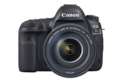 Canon Câmera digital SLR de quadro completo EOS 5D Mark IV com kit de lente EF 24-105 mm f / 4L IS II USM