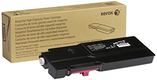 Xerox Cartucho de toner de alta capacidade magenta original (106R03515) - 4.800 páginas para uso em VersaLink C400/C405