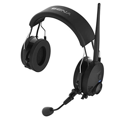 Sena Tufftalk-01 Black Earmuff Fone de ouvido Bluetooth para comunicação e intercomunicação