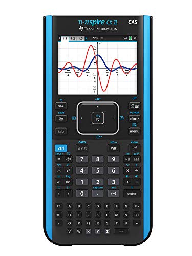 Texas Instruments Calculadora gráfica colorida TI-Nspire CX II CAS com software de estudante (PC/Mac)