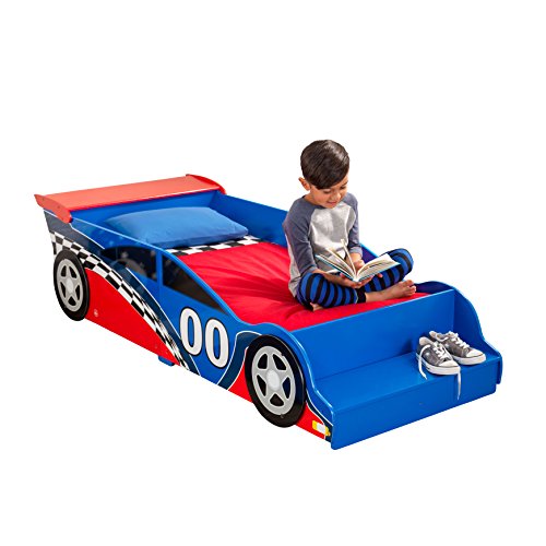 KidKraft Cama infantil de carro de corrida