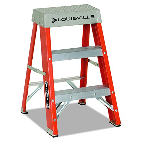Louisville Ladder Escada de fibra de vidro com classifi...