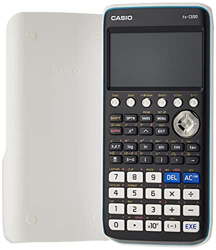 Casio Calculadora gráfica FX-CG50 com visor colorido de alta resolução (embalagem de papelão)