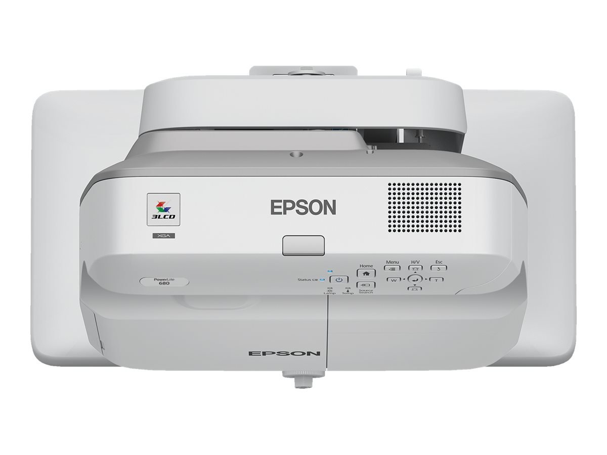 Epson PowerLite 680 3500-Lumen XGA Ultra-Short T...