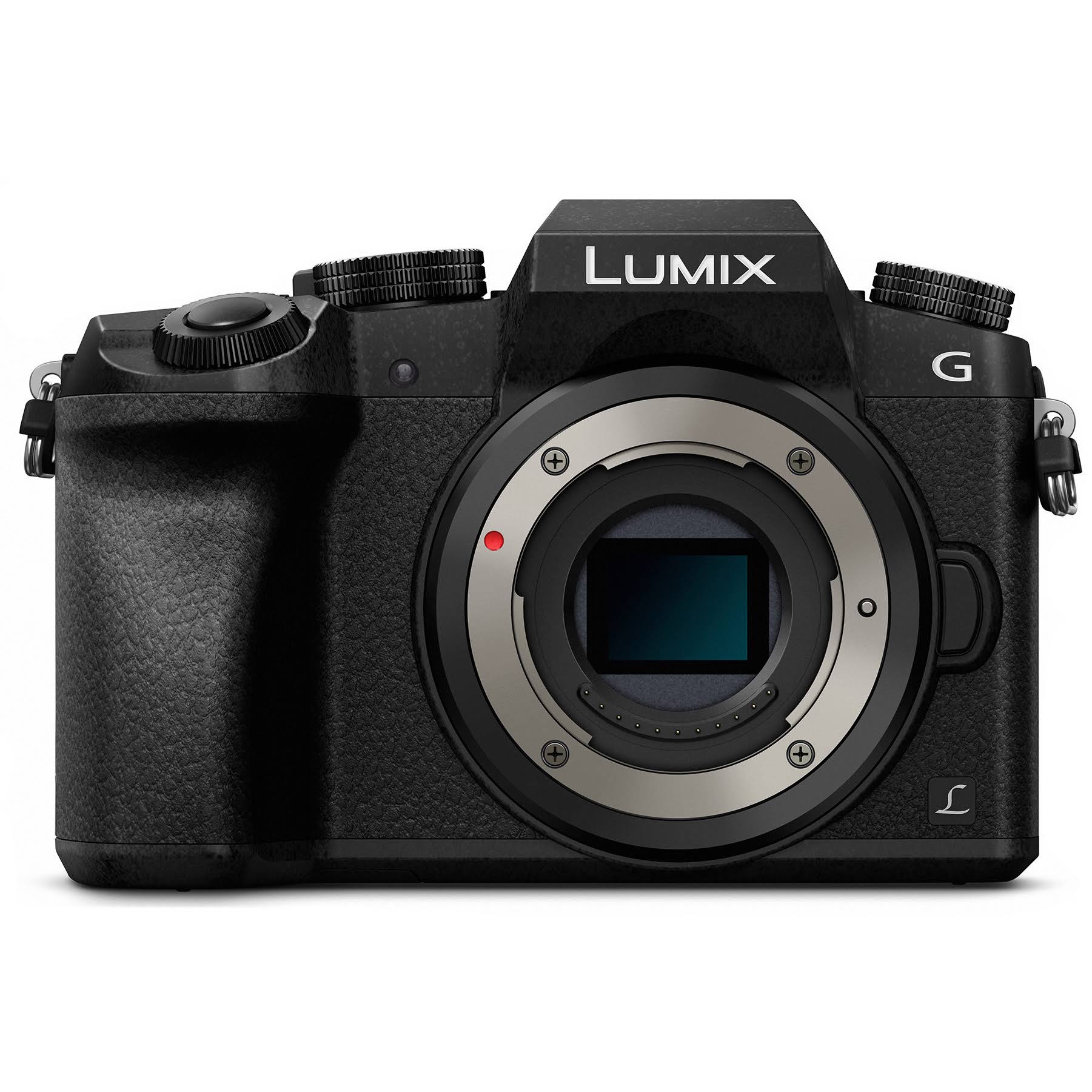 Panasonic Câmera digital Lumix DMC-G70 / DMC-G7 Micro Quatro Terços sem espelho com lente de 14-42 mm (preta) - versão internacional (sem garantia)