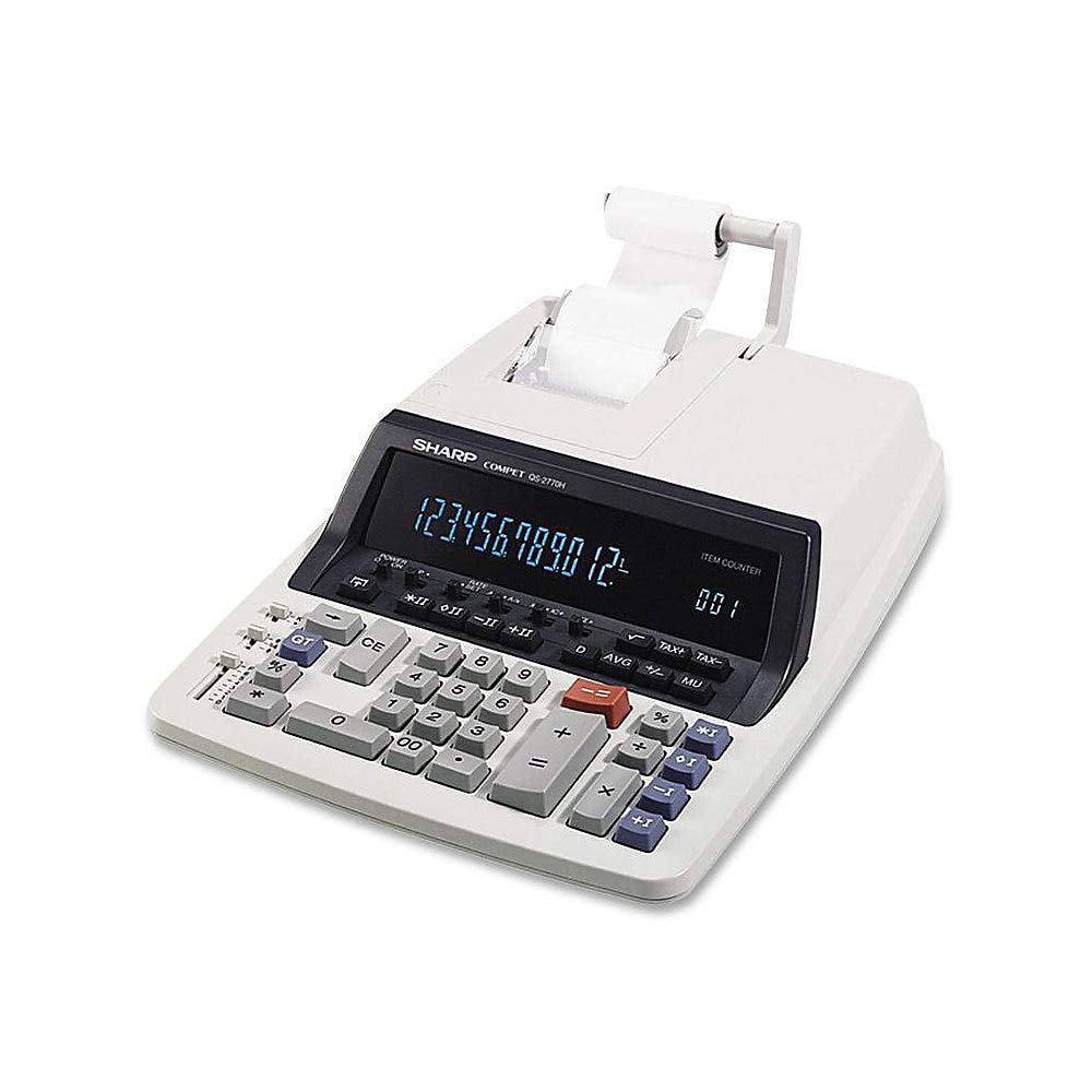 Sharp Calculadora de impressão para uso comercial (QS-2770H)
