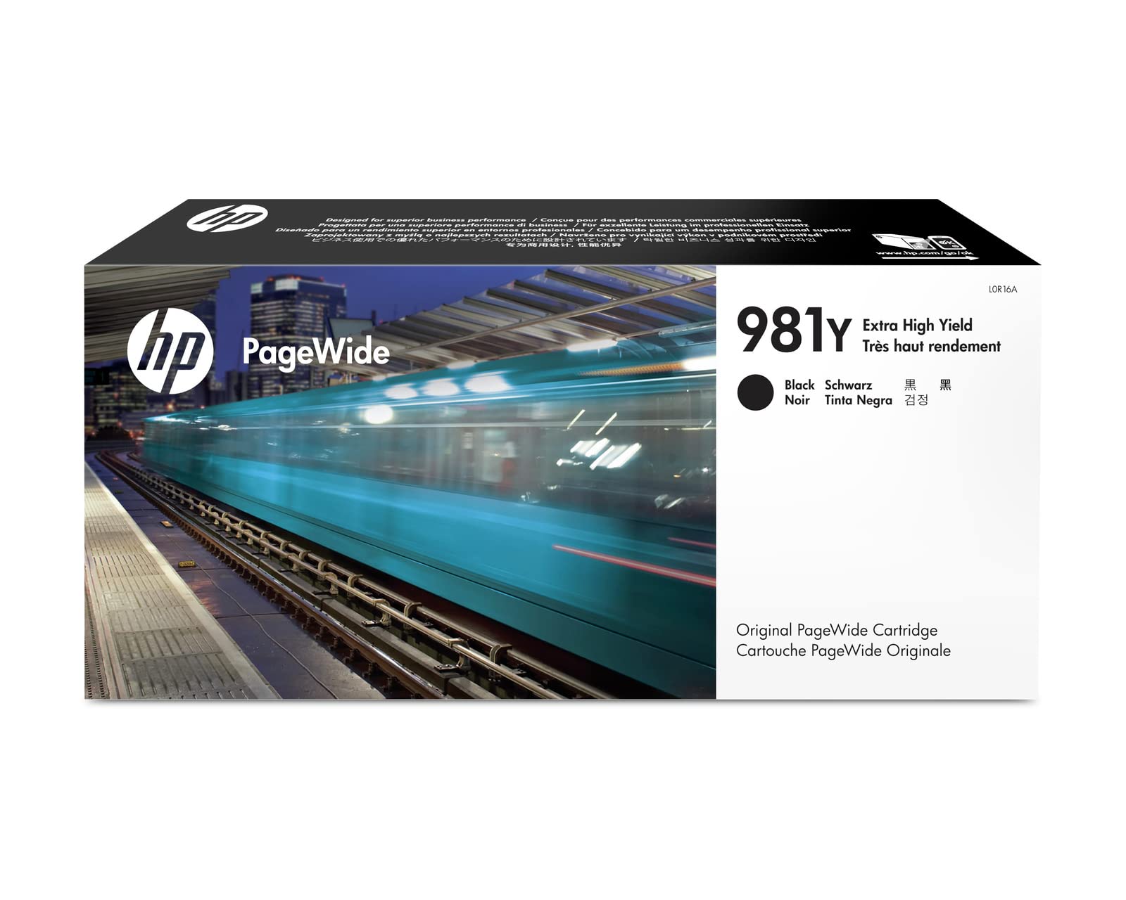 HP 981Y | Cartucho PageWide de Extra Alto Rendimento | Preto | L0R16A