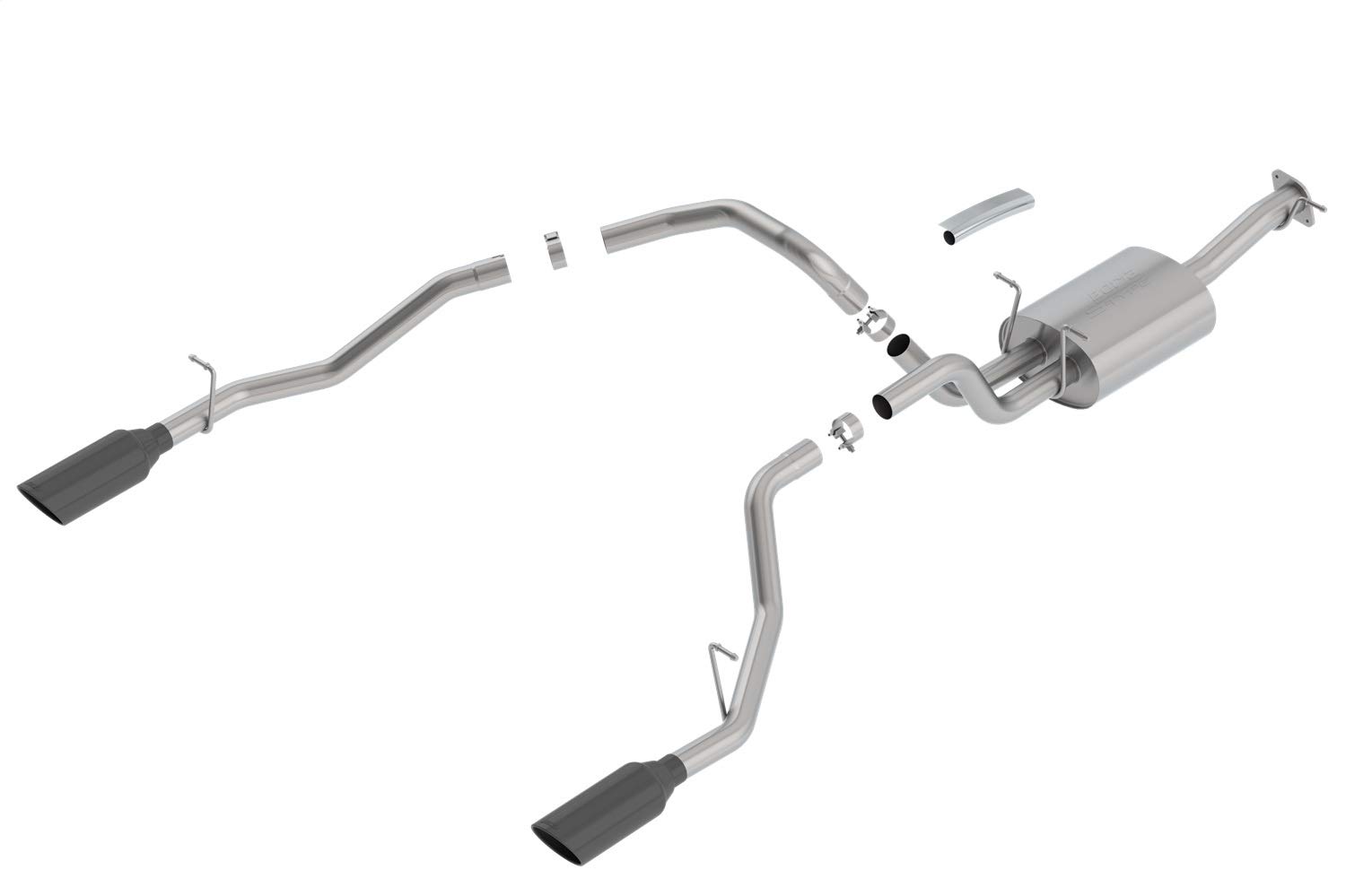 Borla 140752BC Cat-Back Perf. Exhaust Sys. '19-'23 Ram ...