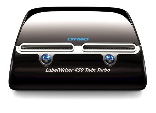 DYMO Impressora térmica direta LabelWriter 450 Twin Turbo - Monocromática - Desktop - Impressão de etiquetas