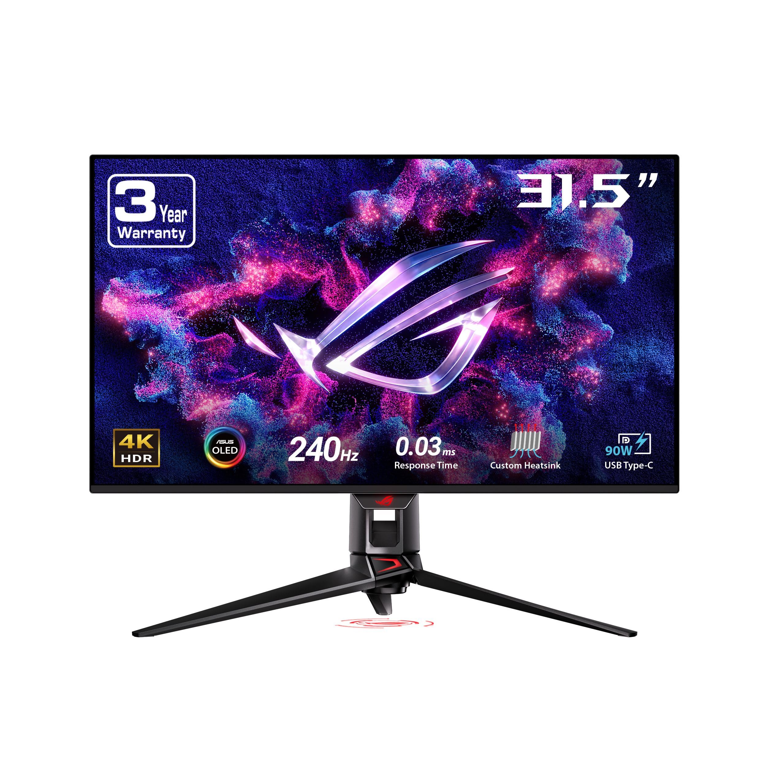 Asus ROG Swift 32” 4K OLED Gaming Monitor (PG32U...