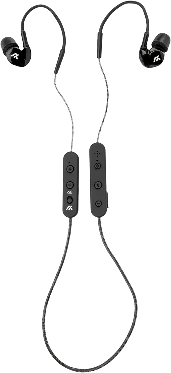  AXIL GS Extreme 2.0 Shooting Ear Protection Fones de ouvido Aprimoramento auditivo e isolamento de ruído Fones de ouvido Bluetooth Proteção auditiva Bluetooth com alto-falantes dinâmicos Proteção...