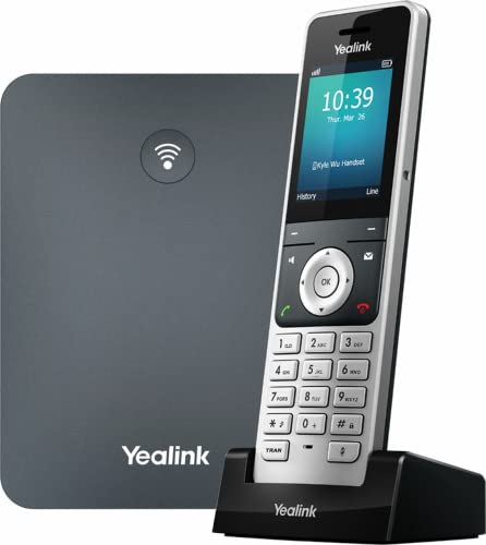 Yealink W76P - Pacote de Telefone IP DECT W56H com Base...