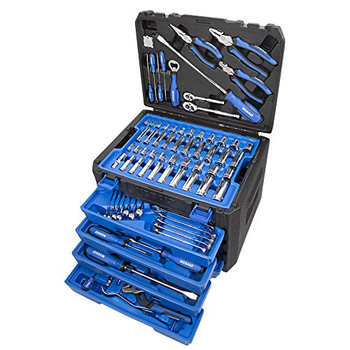Kobalt Conjunto de ferramentas domésticas de 100 peças com estojo rígido