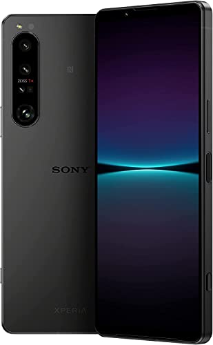 Sony Xperia 1 IV XQ-CT72 5G Dual 256GB 12GB RAM Desbloqueado de fábrica (somente GSM | Sem CDMA - não compatível com Verizon/Sprint) Preto