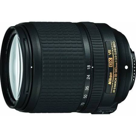 Nikon AF-S DX NIKKOR 18-140 mm f / 3.5-5.6G ED Lente zoom de redução de vibração com foco automático para câmeras DSLR (recondicionada certificada)