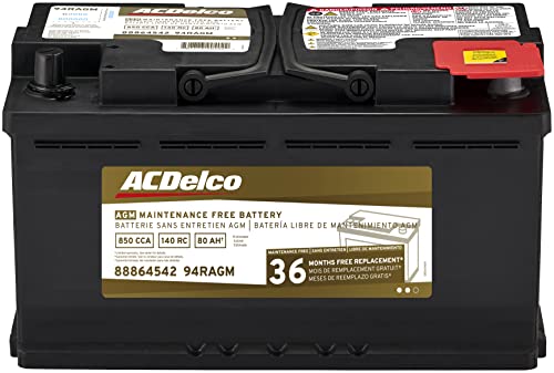 ACDelco Gold 94RAGM 36 Meses de Garantia AGM BCI Group 94R Bateria