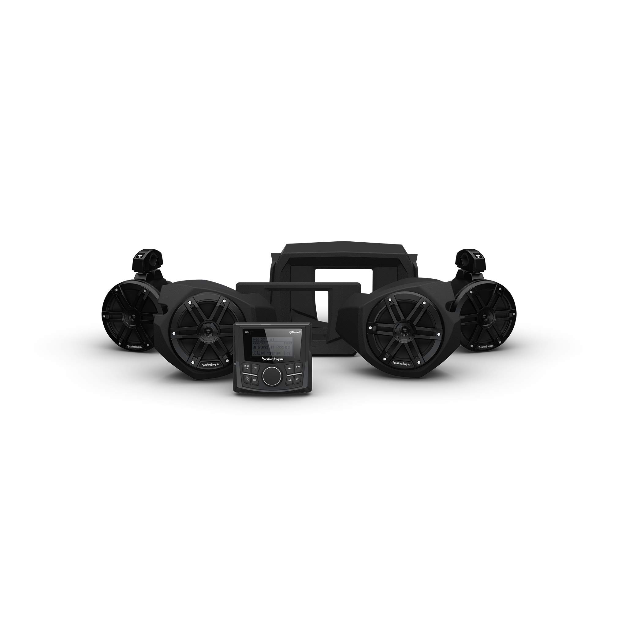 Rockford Fosgate RZR14-STG2 Audio Kit: PMX-1 Rec...