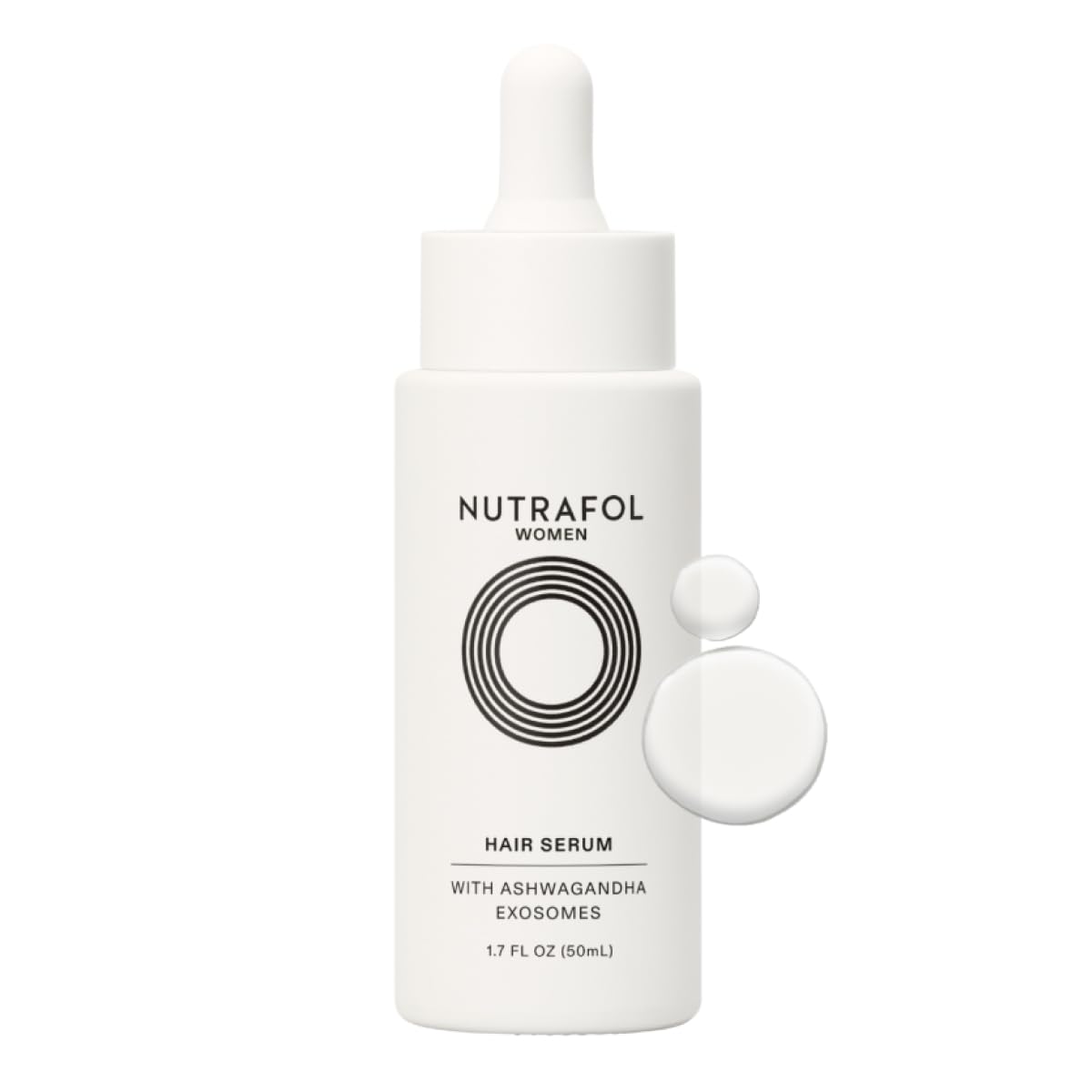 Nutrafol Women's Hair Serum, Supports Visibly Thicker a...