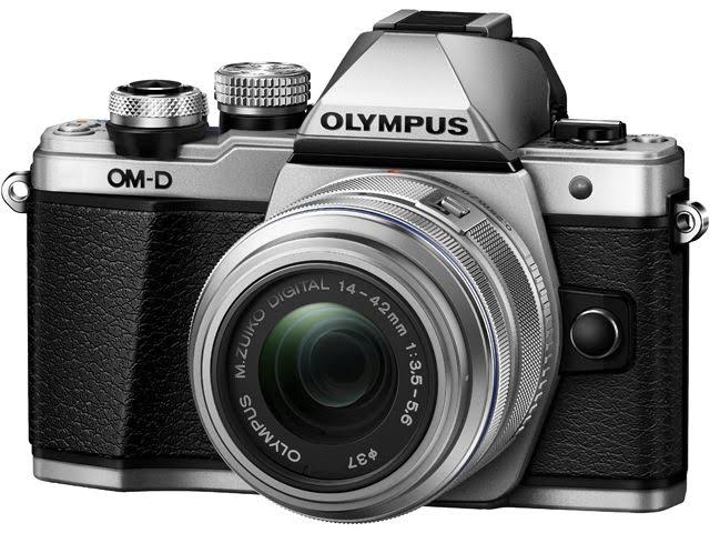 Olympus Câmera digital sem espelho OM-D E-M10 Mark II (prata) - somente corpo