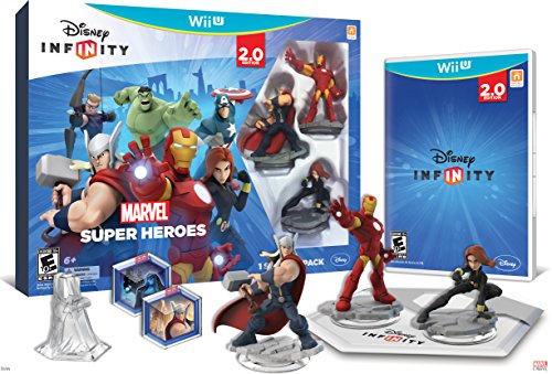 Disney INFINITY : Marvel Super Heroes (Edição 2.0) Pacote inicial de videogame - Wii U