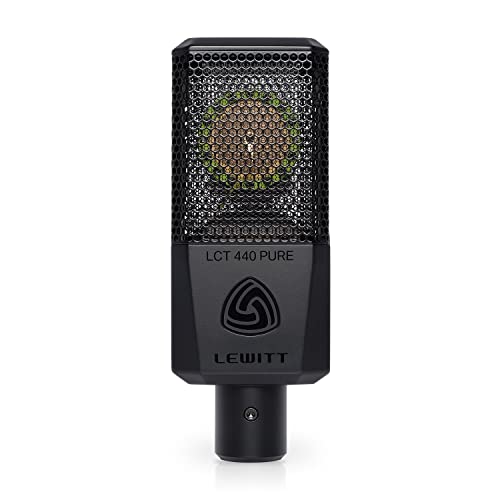 Lewitt Microfone condensador de diafragma grande LCT 440 PURE