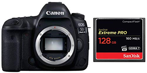 Canon Corpo de câmera digital SLR full frame EOS 5D Mark IV