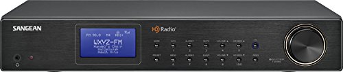 Sangean HDT-20 HD Radio/FM-Estéreo/AM Componente Sintonizador Preto