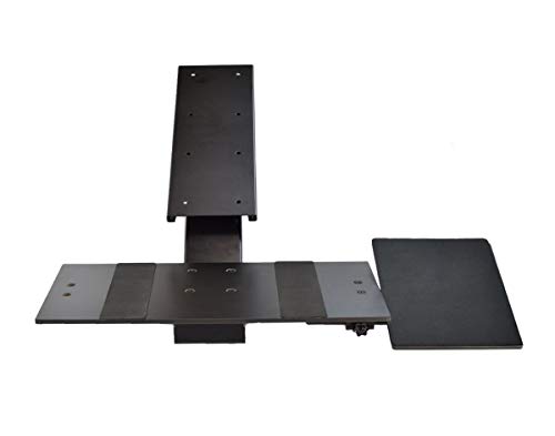 Uncaged Ergonomics KT2 Ajustável Underdesk Stand Up Desk Teclado Gaveta/Bandeja | Eleve os teclados acima de sua mesa para ficar de pé!