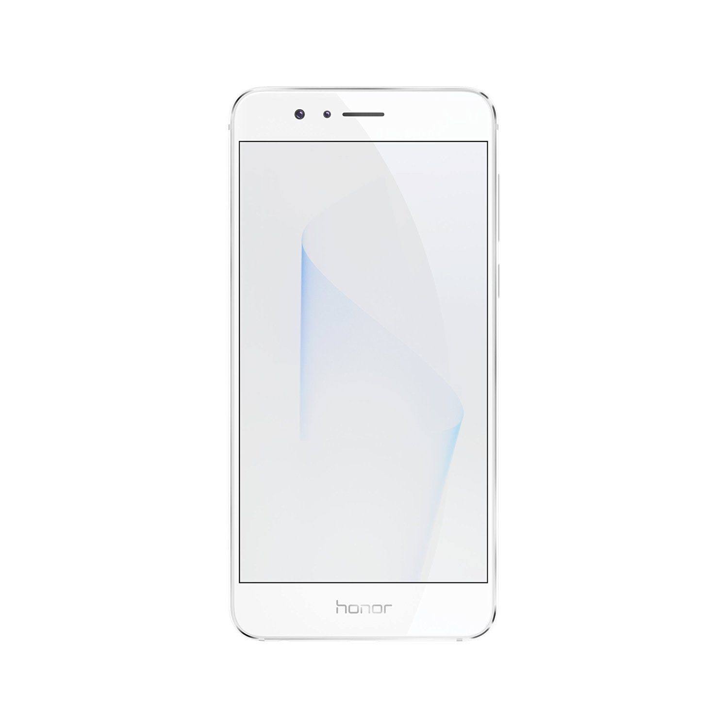 Huawei Device USA Inc Câmera dupla de 32 GB para smartphone Huawei Honor 8 desbloqueado - Garantia dos EUA (branco pérola)