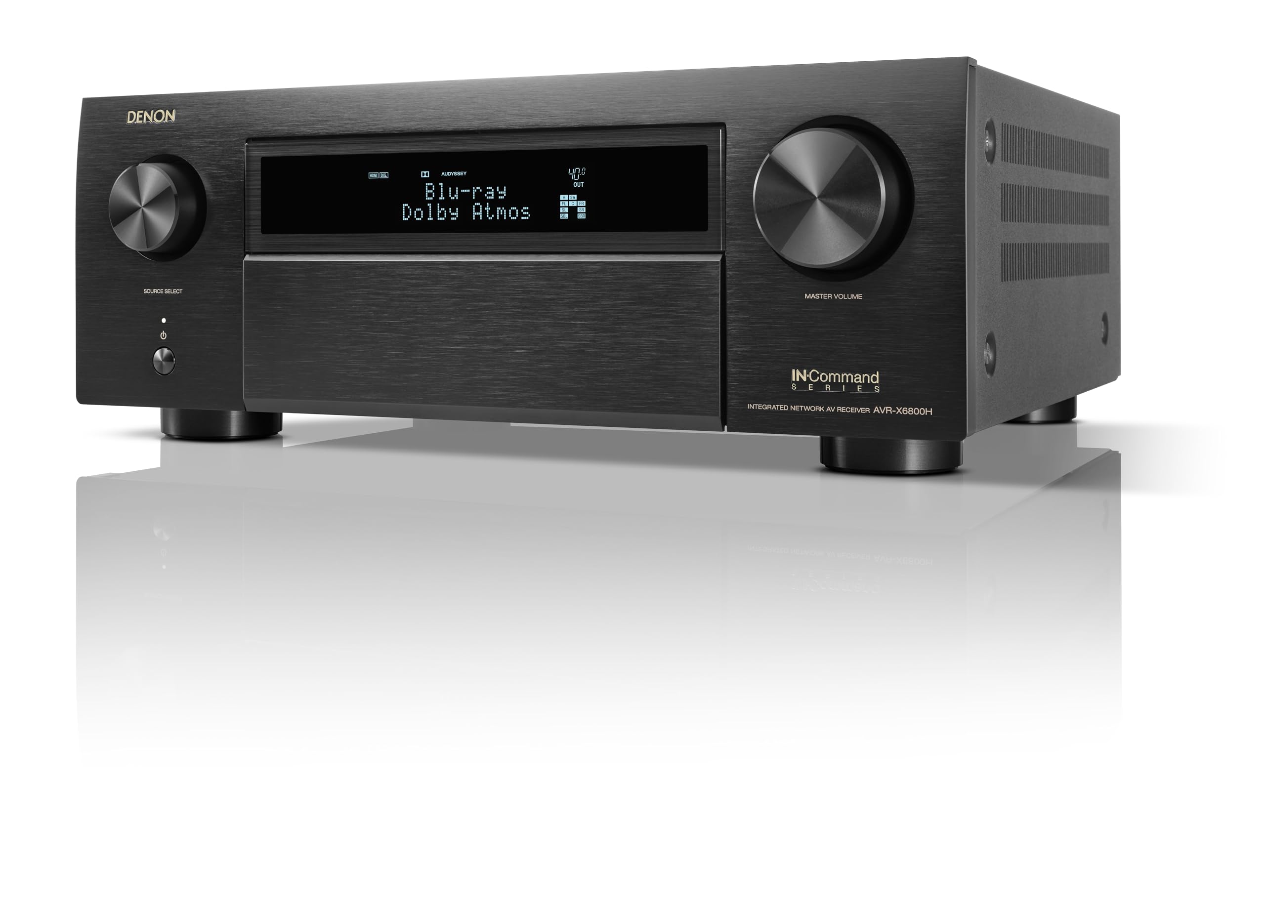 Denon AVR-X6800H 11.4 Channel AV Receiver - 140W...