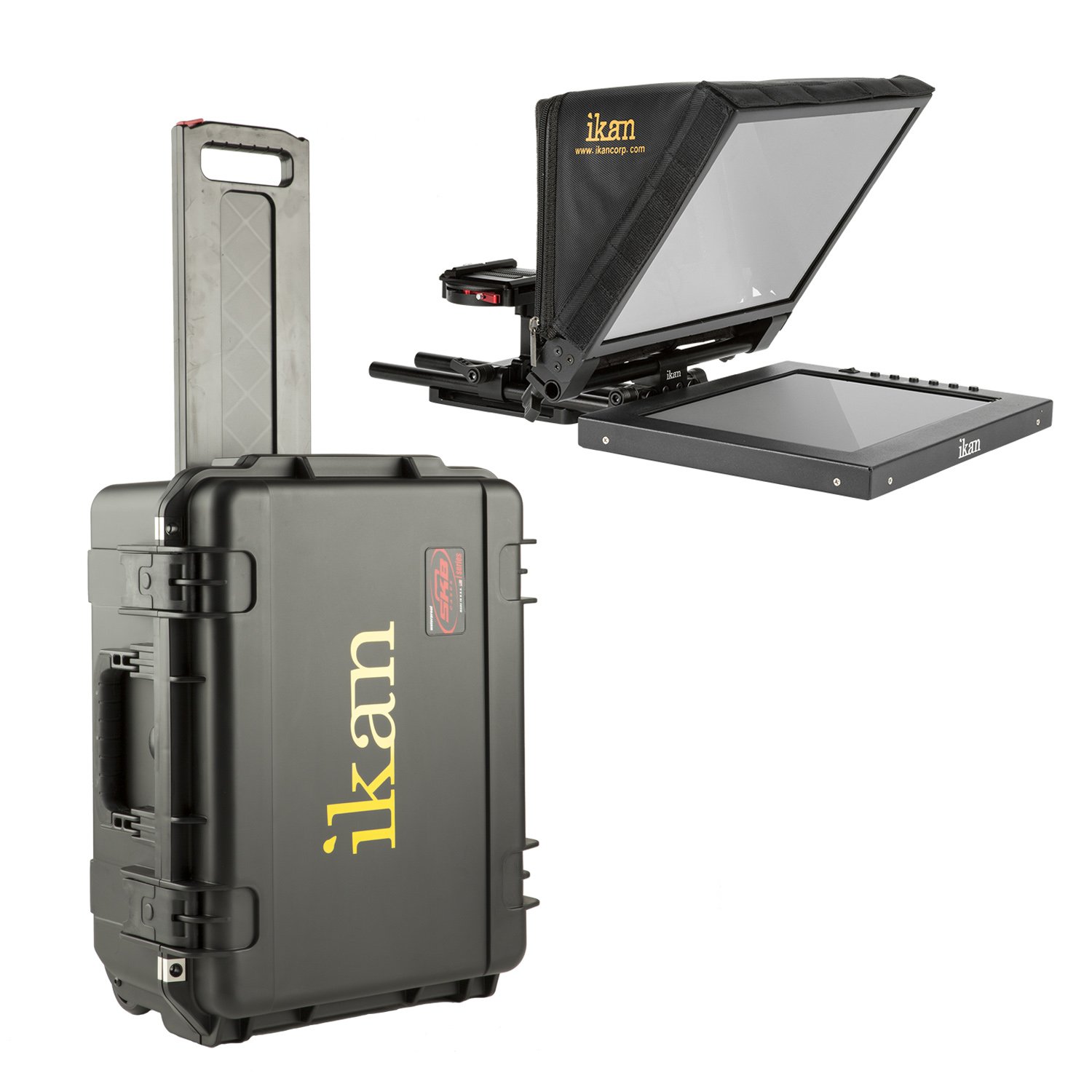 Ikan 12-inch Portable Teleprompter Kit w/Rolling...