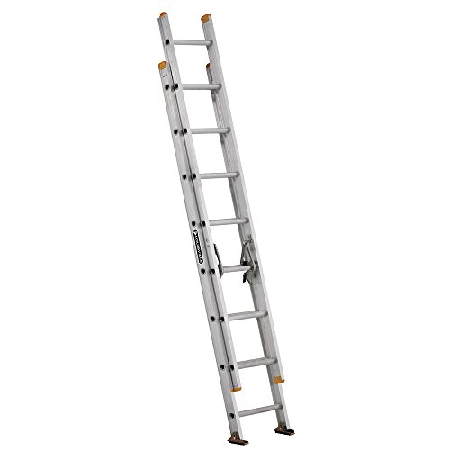 Louisville Ladder Escada Extensível de Alumínio Capacidade de 250 Libras