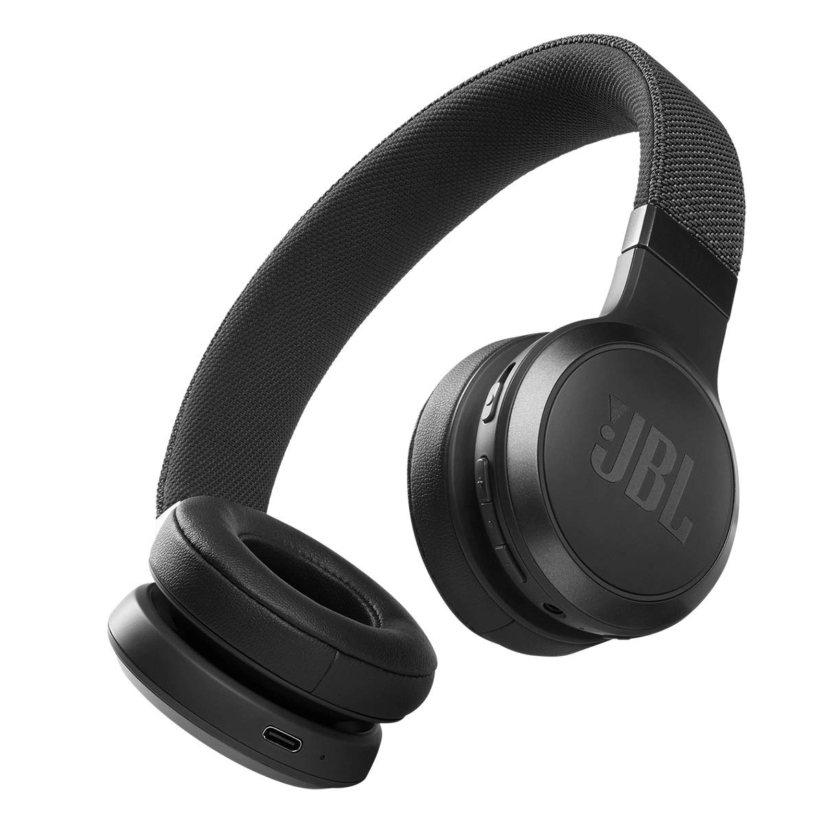 JBL Live 460NC - Fones de ouvido intra-auriculares sem fio com cancelamento de ruído com bateria de longa duração e controle de assistente de voz - Preto