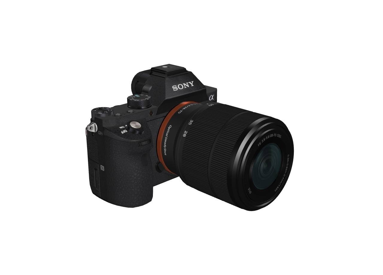 Sony Câmera digital sem espelho Alpha a7IIK com lente 28-70 mm